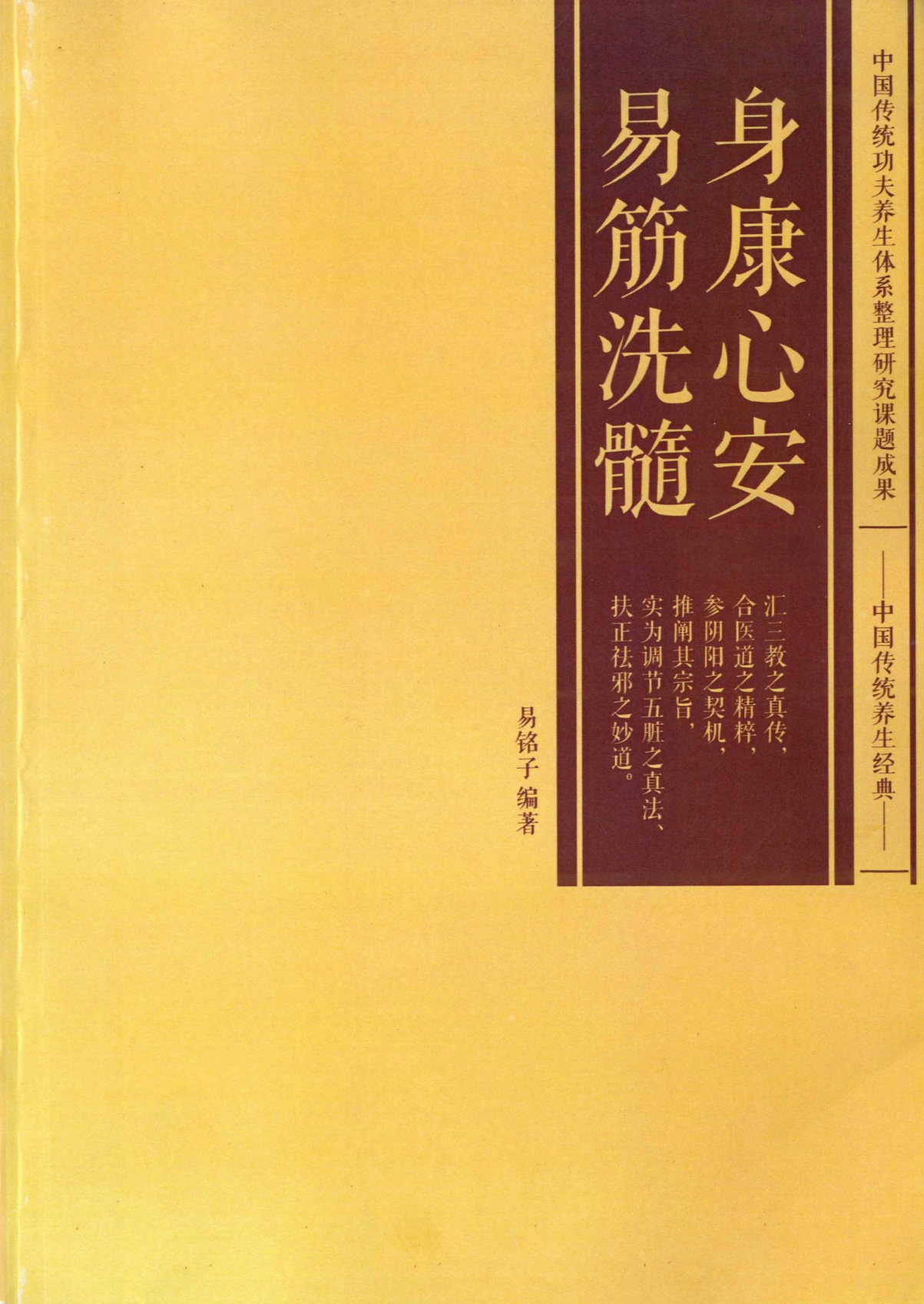 传统养生经典身康心安易筋洗髓314页电子版